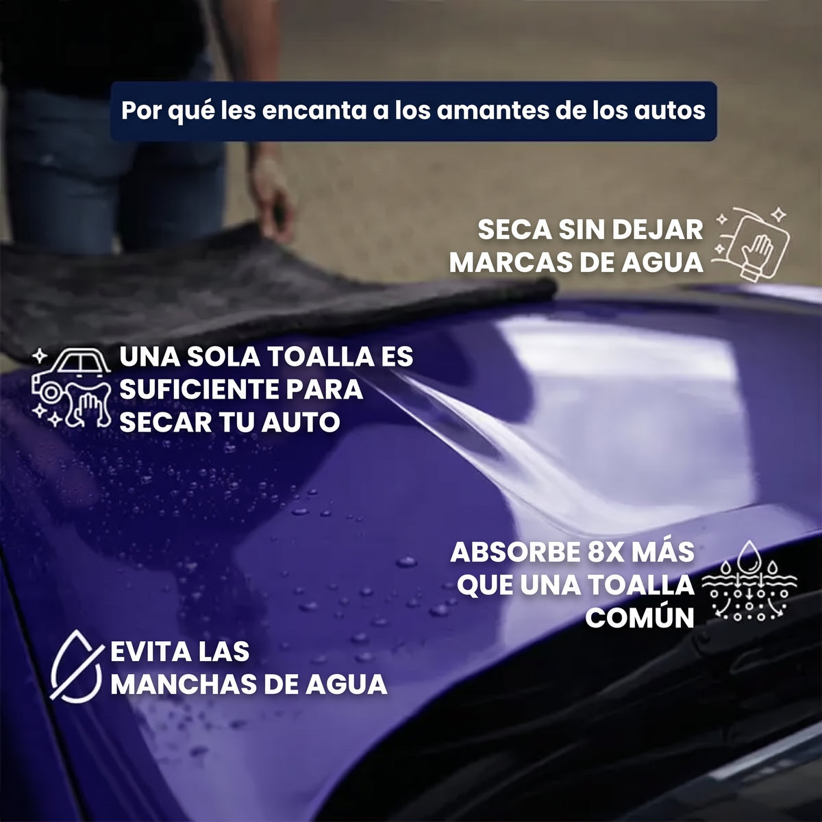 Toalla de secado Dryft